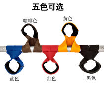 Horizontal bar large loop protective sleeve booster belt anti-falling fitness pull-up wrist guard traction lumbar sling