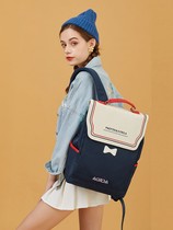 Junior high school fashion student school bag female Korean version Harajuku ulzzang High school large capacity campus simple shoulder bag female
