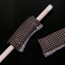 Billiard wipe rod cover Double-sided velvet snooker wipe rod cloth Matte wipe rod cloth Grinding forelimbs polishing cleaning cover smooth