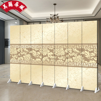 Screen partition living room hotel conference room restaurant large private room with folding movement to block the entrance wall