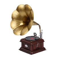 Childrens photography props ornaments photo studio small old woman Baby 100 days Photo assisted retro phonograph telephone