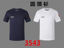Veteran memorial short-sleeved T-shirt China Shandong ship Liaoning ship airborne soldier pilot quick-drying air-permeable round neck shirt
