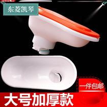 Household large stool site squat pit plastic toilet Adult indoor simple decoration toilet potty construction