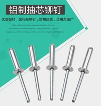 High hardness core-pulling aluminum rivets aluminum round head anchor screws wear-resistant rivets complete specifications electric riveting gun decoration