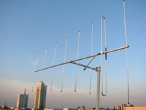 V segment 8 unit Yagi antenna Amateur radio directional long-distance communication antenna 144-146mhz