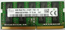 SK Hynix 8G 2RX8 PC4 2133P TG0 11 ECC SODIMM notebook memory