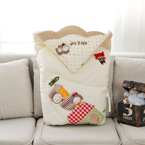 Newborn baby huddles cotton autumn and winter thickened delivery room children bag spring and summer cotton newborn cartoon Four Seasons carpets