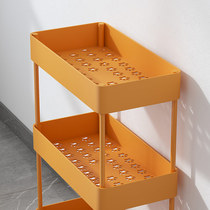 Toilet bathroom rack non-perforated toilet rack storage sanitary products collection rack