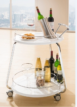 Chihua Shi first class fashion simple dining car rack furniture coffee table cart furniture accessories decoration