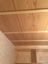 100%Japanese imported wallpaper Japanese style and room wallpaper Wood grain tatami ceiling wall paper