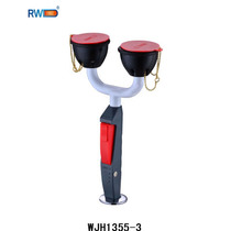  WJH1355-3 Desktop mobile double-mouth eye washer Red head eye washer Laboratory eye washer