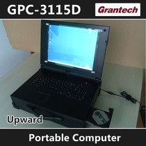Portable chassis# customized 15 inch mobile notebook industrial integrated computer workstation GPC-3115D