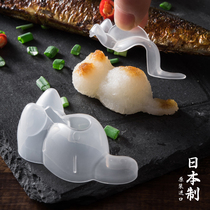 Japanese imported radish mud mold Japanese grilled fish tempura dip tool cat shape supplementary food maker