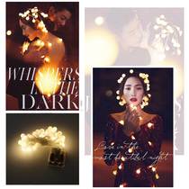 Photography Props Creative LED Lights Night View Wedding Dress Photo Props for Genuine Shooting Props Movie Creative Photo Props