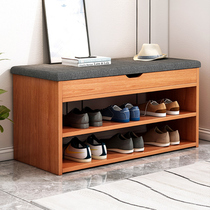Shoe changing stool Home door light luxury pedal door can sit shoe cabinet stool integrated shoe bench bench sofa stool
