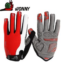 wonny snail bike riding gloves all refer to mens autumn winter mountain bike long finger gloves warm and shockproof and breathable