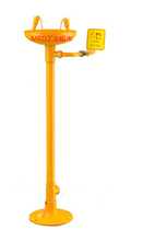 Carbon steel vertical eyewash emergency eyewash AJD-6880056 vertical emergency eyewash
