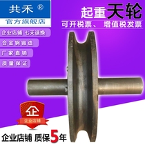 Lifting sky wheel Ground wheel Lifting pulley With bearing Fixed pulley Moving pulley Pulley Wire rope pulley