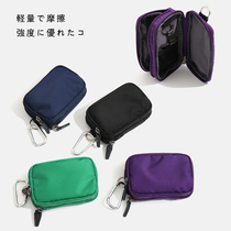 Tide Day Department KEY CARD CASE Nylon Dark Tattoo with a small hanging bag with zero wallet Mini Card bag