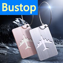 Buy 1 Get 1 Free Luggage Tag Travel Portable Luggage Tag Aircraft Boarding Pass Shipping Pendant Tag Anti-Loss Tag