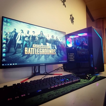 Desktop computer host full set of high-end office design home diy Internet cafe game chicken 5 complete machine