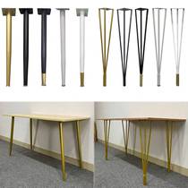 Desk leg bracket sofa computer dresser tea table support foot iron table base bar simple table rack