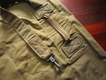 World War II first year 45 years heavy-weight twill cotton cloth sparse version moving bag shoulder bag