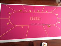 Texas Holdem high-grade tablecloth flannel has flame retardant and waterproof effect customized