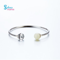 Flove breast milk sterling silver bracelet opening baby baby fetal hair souvenir bracelet female birthday gift