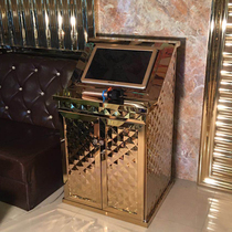 Factory stainless steel cabinet Bar club box equipment amplifier cabinet Point song table KTV cabinet Point song cabinet