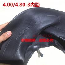 Rotating wooden carriage scooter inner tube trolley tire 4 80 4 00-8 inch inner bag (curved mouth straight mouth)