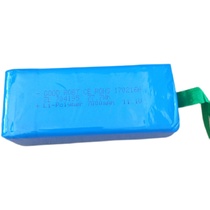 High quality polymer battery pack 11 1V7000mah battery pack with protective plate contains six batteries