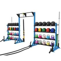 Original three-flying FT-FS21 function storage rack dumbbell rack kettlebell holder barbell Holder