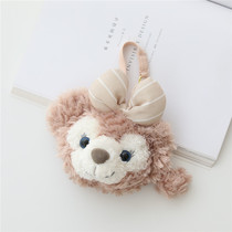 Shirley Rose Pendant Bag Plush Paparazzi Key Button Hanging Accessories Darfi Bear Doll Zero Wallet Dragon Xiang Bag Pendant bag Pendant Bag
