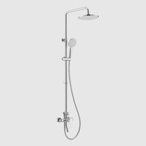 Farnsa new shower head triple function triple water shower shower bath nozzle copper chromed lift f2m9069s
