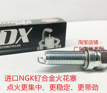 Imported NGK ruthenium gold DX spark plug for GRIZZLY700 GRIZZLY550 MT03 YZF-R3 MT25