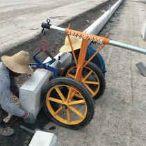 Roadstone clamp curb stone sling marble stone plate clamp curbstone handling installation curbstone carts