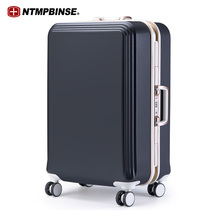 Swiss army knife suitcase mens fashion suitcase trolley case female password box aluminum frame suitcase large capacity