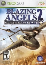 XBOX360 disc game disc Blazing Angel 2 Secret Mission Burning Angel (5 starting 6 SF)