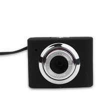 Retractable cable laptop USB camera HD free drive video head clip