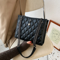 Tide brand big bag 2021 new shoulder chain Women bag shoulder bag Joker ins Led Bag tote bag