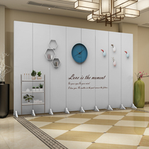 Screen partition Living room Simple folding mobile Simple modern bedroom Room Dining room occlusion office decorative wall