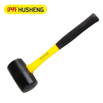Rubber hammer rubber hammer rubber hammer knockout hammer plastic rubber hammer multifunctional tile decoration mounting tool