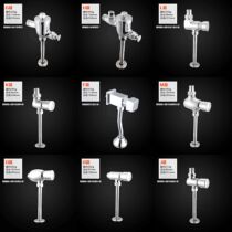 All copper urinal flush valve hand-pressed urinal flush valve toilet urinal switch delay valve