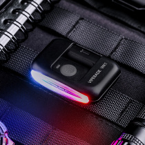 Viper VIPERADE WK1 white cap eave light USB charging outdoor sports portable red and blue flashing light