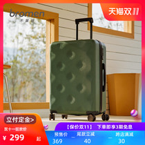 Don Lai Mei luggage female small suitcase large-capacity silent universal wheel light trolley box suitcase 20-inch boarding