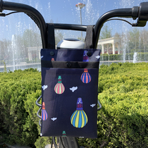 Electric car hanging bag bicycle small hanging bag front storage bag battery car hanging bag battery car bag handlebar bag large capacity
