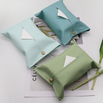 Awkai Fruit Green Creative Limit Pu Pencil Pu Mint Blue Tissue Set