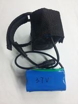 3 7V 8A 8 4V4A 18650 4-cell bicycle light fishing light battery send bag