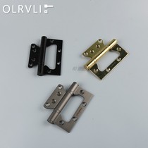 Black stainless steel bearing 4 inch child female hinge black indoor wooden door hinge free slotting single piece